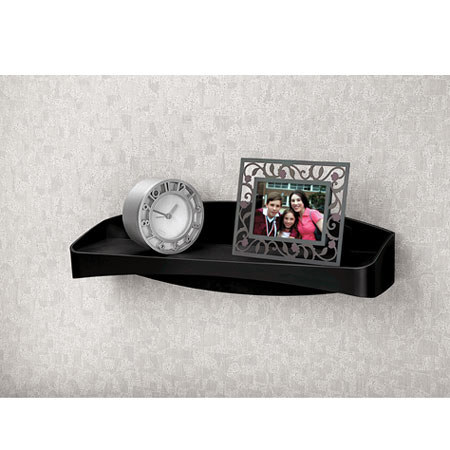Fellowes Partition Additions Shelf, Dark Graphite