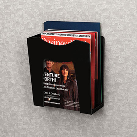 Fellowes Partition Additions Magazine File, Dark Graphite