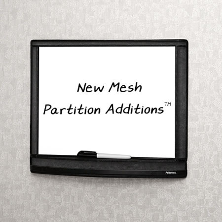 Fellowes Mesh Partition Additions Dry Erase Board
