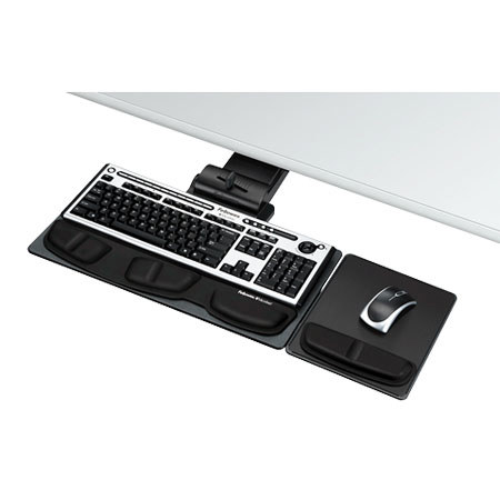 Fellowes Professional Series Executive Keyboard Tray, Black