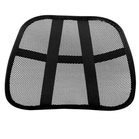 Fellowes Office Suites Mesh Back Support, Black
