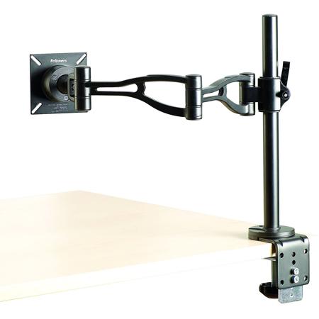 Fellowes Depth Adjustable Monitor Arm, Black