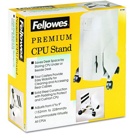 Fellowes Premium CPU Stand, Platinum