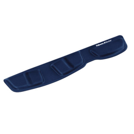 Fellowes Keyboard Palm Support with Microban Protection, Sapphire