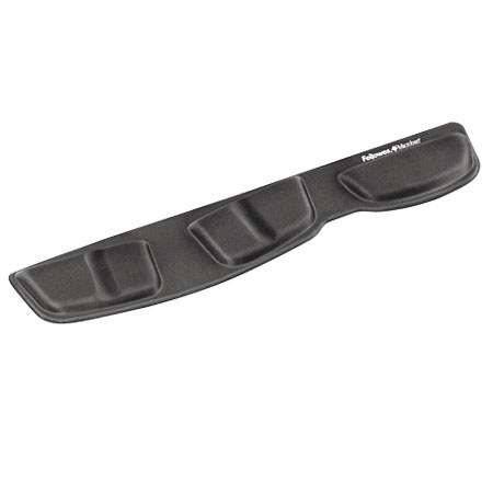 Fellowes Keyboard Palm Support with Microban Protection, Graphite