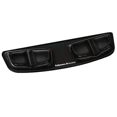 Fellowes Laptop Palm Support, Polyurethane Gel, Black