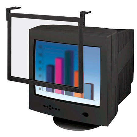 Fellowes Privacy Filter - 16/17in Frame, Black