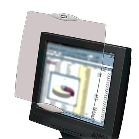 Fellowes LCD Privacy Screen- 17", Clear