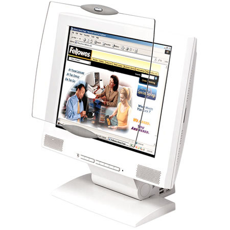 Fellowes LCD Screen Protector - 19", Clear