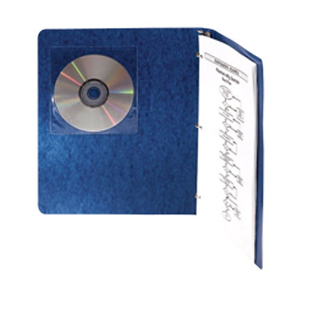 Fellowes Adhesive CD Holders, 5 Pack