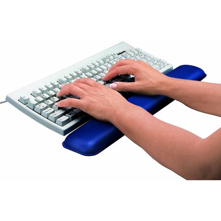 Fellowes Gel Wrist Rest, Sapphire
