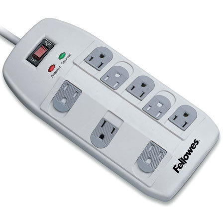 Fellowes Superior 8-Outlet Surge Protector