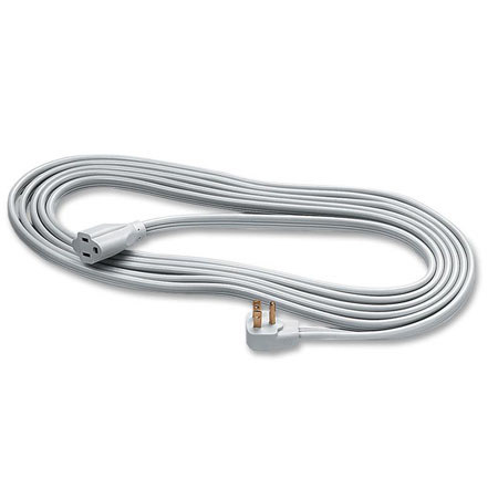 Fellowes 15 Feet Heavy Duty Indoor Extension Cord, 3 Prong, Grey