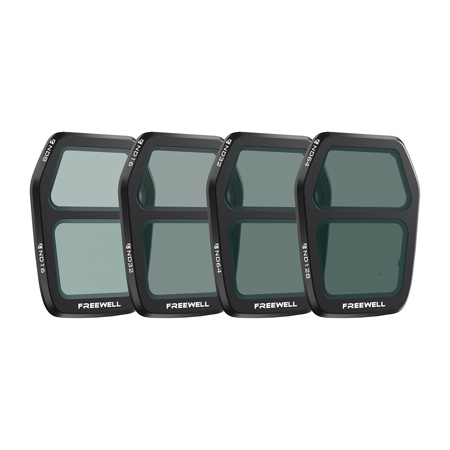 Freewell Split ND Filter Kit for DJI Air 3S Drone, 4-Pack