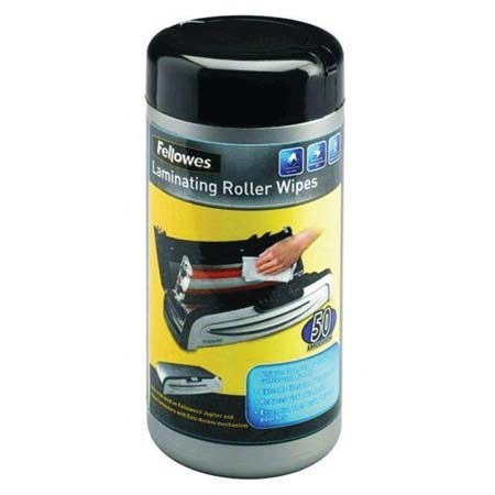 Fellowes 50-Pack Roller Cleaning Wipes for Laminators