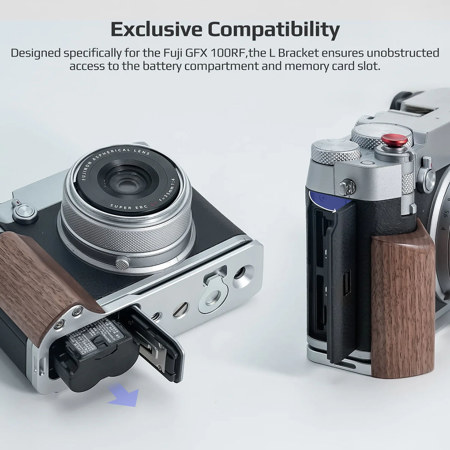 FREEWELL L型ブラケット　富士GFX100RF Fujifilm GFX100RF Lens Hood & L-Bracket Grip – Freewell Gear