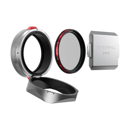 Freewell Real Lens Hood w/49mm CPL/BlackMist 1/4 Filter for Fujifilm X100,Silver