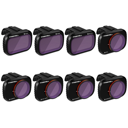 Freewell All Day Filter Kit for DJI Mavic Mini/Mini 2 Drone , 8-Pack