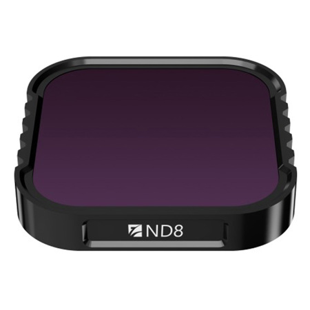 Freewell Neutral Density ND8 Lens Filter for GoPro HERO12, HERO11, HERO10, HERO9 Camera, Black