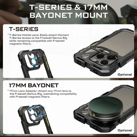 Freewell Genius Rig Cage for iPhone 16 Pro FW-IP16P-GVK - Adorama