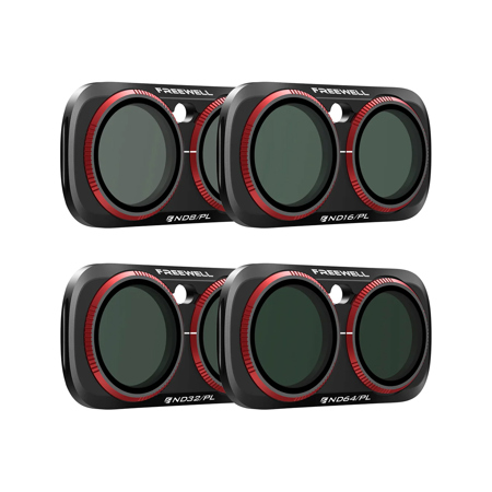 Freewell Bright Day Magnetic ND/PL Filter Kit for Luna Ultra Action Camera,4Pack