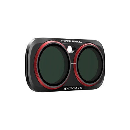 Freewell Magnetic ND/PL Filter for Insta360 Luna Ultra Action Camera 1.8 (6-Stop)