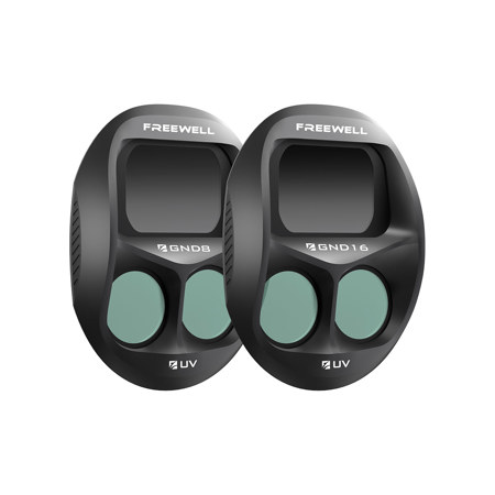 Freewell GND8/UV GND0.9 & GND16/UV GND1.2 GND Filters for DJI Mavic 4 Pro,2-Pack