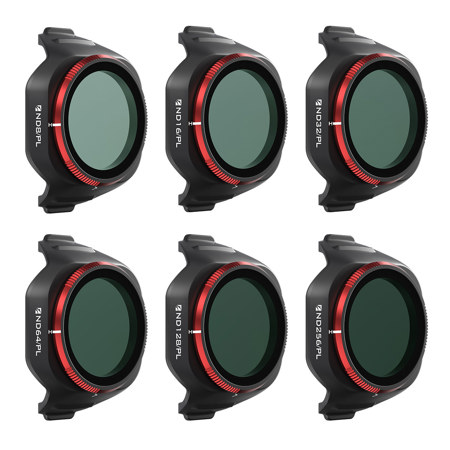 Freewell Bright Day ND/PL Filter Kit for DJI Mini 5 Pro Drone, 6-Pack