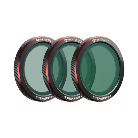 Freewell Bright Day ND/PL Magnetic Filter Kit for DJI Neo 2 Drone, 3-Pack
