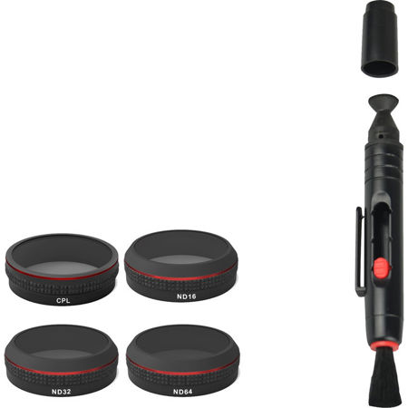 Freewell Camera Lens Filter Set for Phantom 4 Pro Drone (4 Pack)
