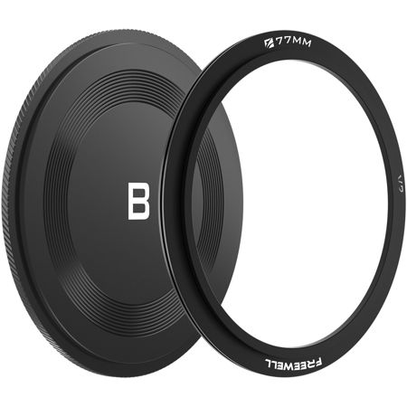 Freewell Adapter Ring with Back Cap for V2 Hybrid VND/CPL Filter System 77mm