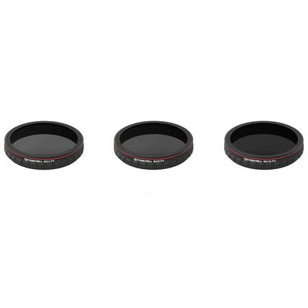 Freewell Hybrid Lens Filter Kit for Inspire 2 Zenmuse X4S Camera, Includes ND4/PL Filter, ND8/PL Filter, ND16/PL Filter