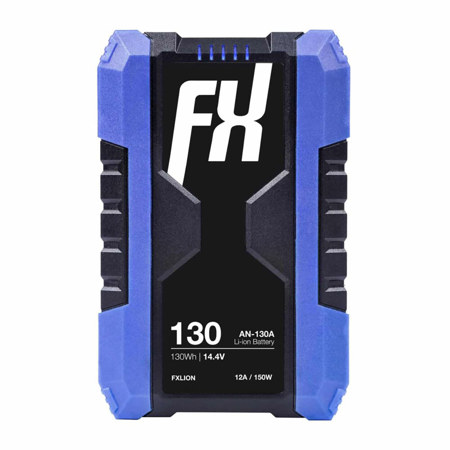 FX Lion Cool Black Series AN-130A 130Wh 14.4V Gold Mount Lithium-Ion Battery