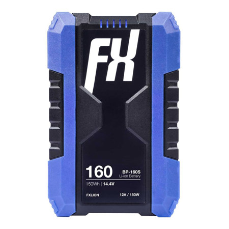 FX Lion Cool Black Series BP-160S 150Wh 14.4V V-Mount Lithium-Ion Battery