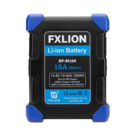 FX Lion High-Power Square Series BP-M160 159Wh 14.8V V-Mount Lithium-Ion Battery