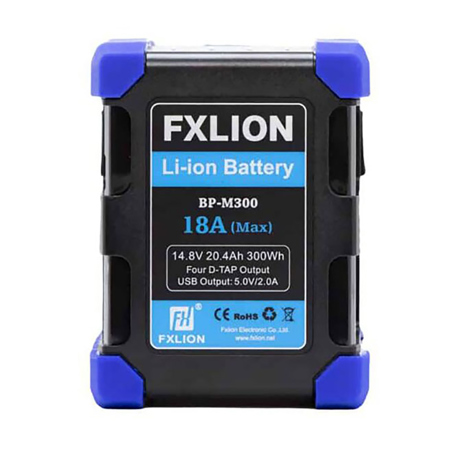 FX Lion High-Power Square Series BP-M300 300Wh 14.8V V-Mount Lithium-Ion Battery