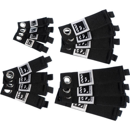Filmsticks Heavy-Duty Cable Straps Kit, 16-Pack