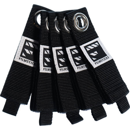 Filmsticks Heavy-Duty Cable Straps, Medium, 5-Pack