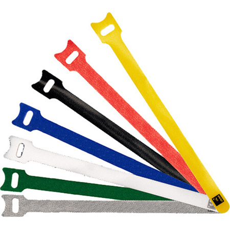 Filmsticks 5.9" Hook and Loop Cable Ties, 105-Pack