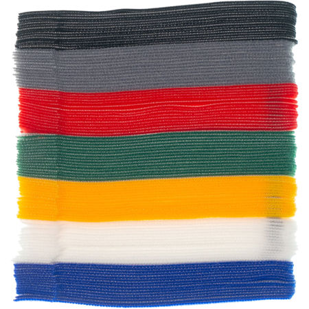 Filmsticks 5.9" Hook and Loop Cable Ties, 105-Pack
