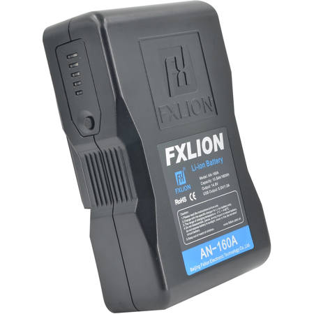 FX Lion Cool Black AN-160A 14.8V 160Wh Gold-Mount Lithium-Ion Battery
