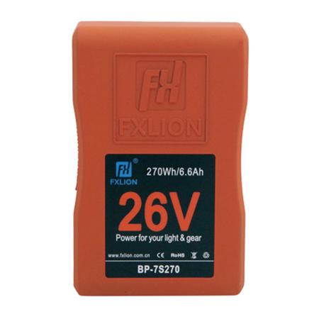 FX Lion BP-7S270 26V High Power Gold-Mount Lithium-Ion Battery, 270Wh
