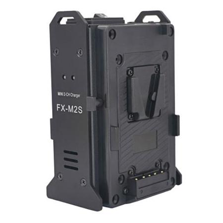 FX Lion FX-M2S Mini 2-Channel V-Mount Battery Charger