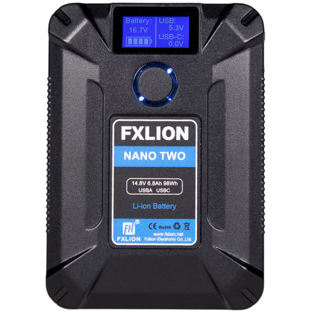 FX Lion NANO TWO 14.8V 98Wh Ultra-Compact V-Mount Lithium-Ion