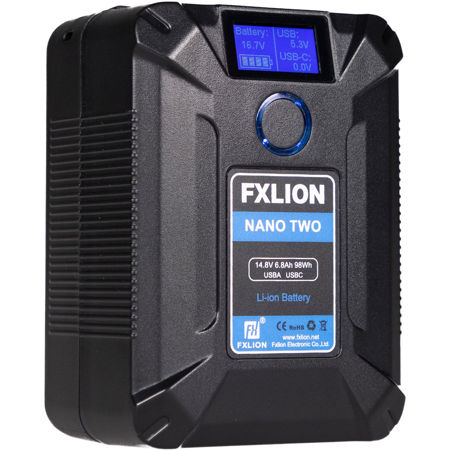 FX Lion NANO TWO 14.8V 98Wh Ultra-Compact V-Mount Lithium-Ion