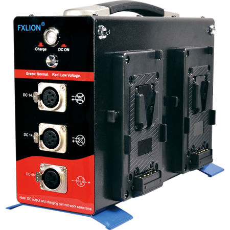 FX Lion PL-4DC48S 48V Skypower Quad-Ch V-Mount Battery Output Adapter & Charger