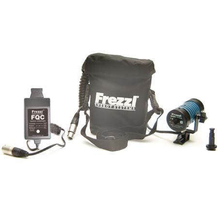 Frezzi MFKIC-4XQ Dimmer Mini-Fill On Camera Video Light Kit with 75 Watt Lamp