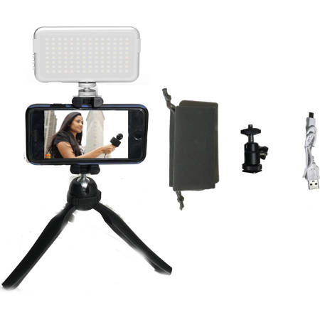 Frezzi Mini Pocket Light Tunable LED Light with Mini-Tripod & Phone Holder