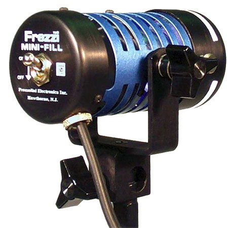 Frezzi MF-NP1 Standard Mini-Fill On Camera Video Light with 50 Watt Lamp, DC Power