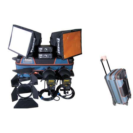 Frezzi SSGK1-400AC 400 Watt HMI Dual Head AC Location Kit w/Dimmable AC Ballast.